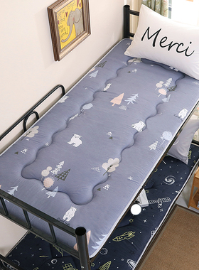 单人宿舍床垫90x190cm200学生80寝室0.9软垫1.9m褥子1米2被褥铺底