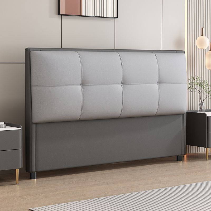 新款床头软包简约轻奢床头靠背板现代简约实木落地床头靠背单买