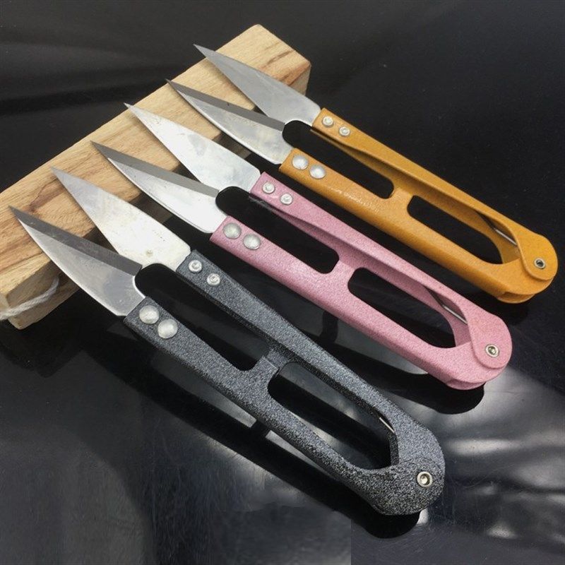 弹簧纱剪小剪刀U型十字绣剪刀线头剪纱剪,居家布艺,剪刀,淘宝优惠券,粉丝福利购,淘宝优惠卷