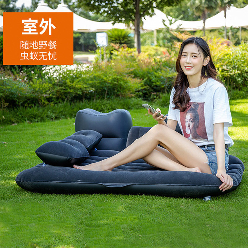 车载充气床垫汽车后排旅行床睡觉垫轿车后座气垫床车内折叠床通用