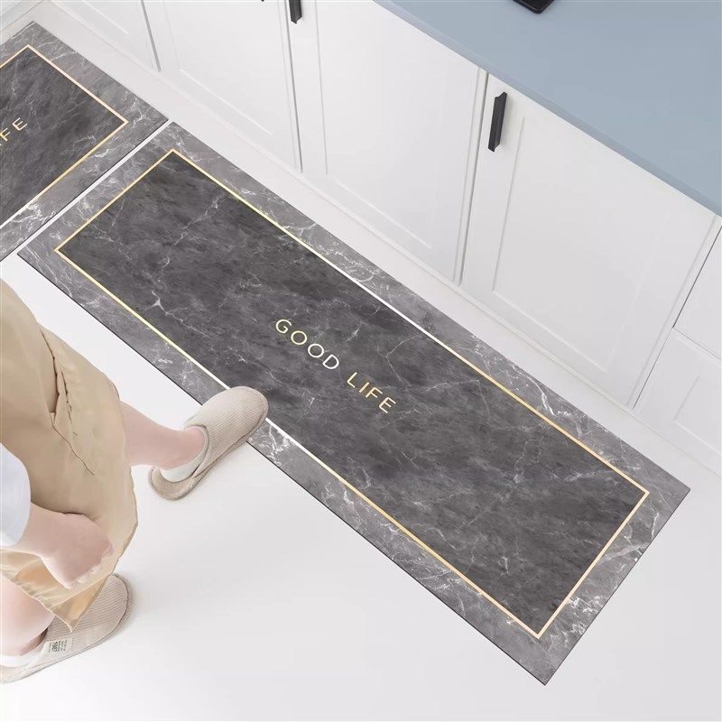 硅藻泥厨房专用地垫防油防污吸水吸油长方形地垫耐脏防滑门口脚垫,居家布艺,厨房地垫,淘宝优惠券,粉丝福利购,淘宝优惠卷