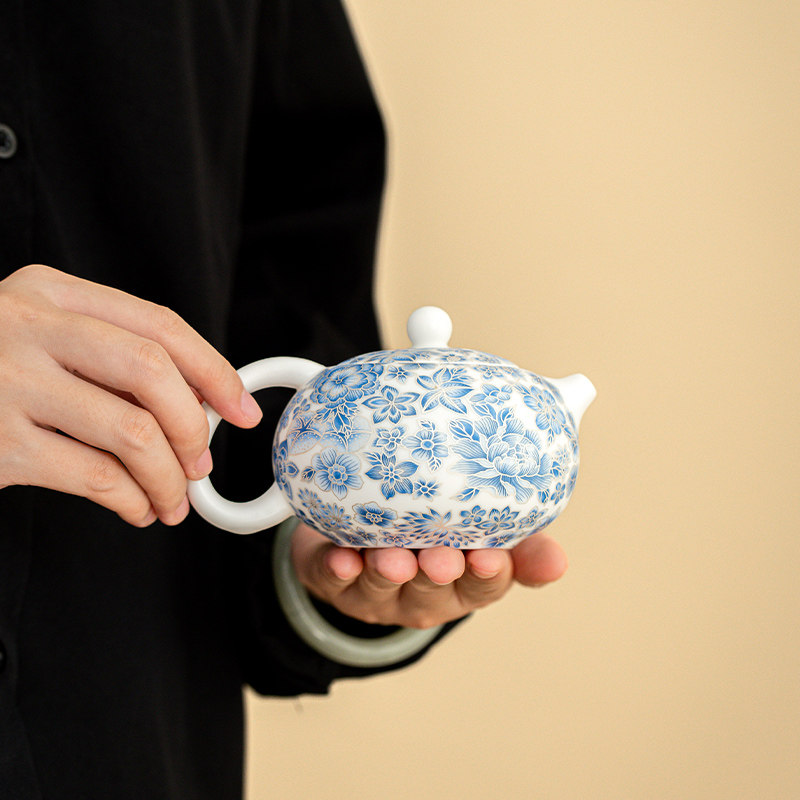 掐丝满花功夫茶具套装2024新款喝茶家用泡茶陶瓷茶壶茶杯子套装,餐饮具,整套茶具,淘宝优惠券,粉丝福利购,淘宝优惠卷