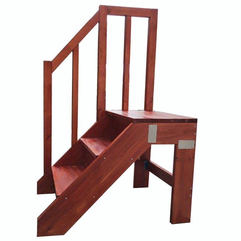 实木楼梯登高台阶舞台单侧室内家用时尚loft转角旋转移动平台梯子,全屋定制,整体楼梯,淘宝优惠券,粉丝福利购,淘宝优惠卷