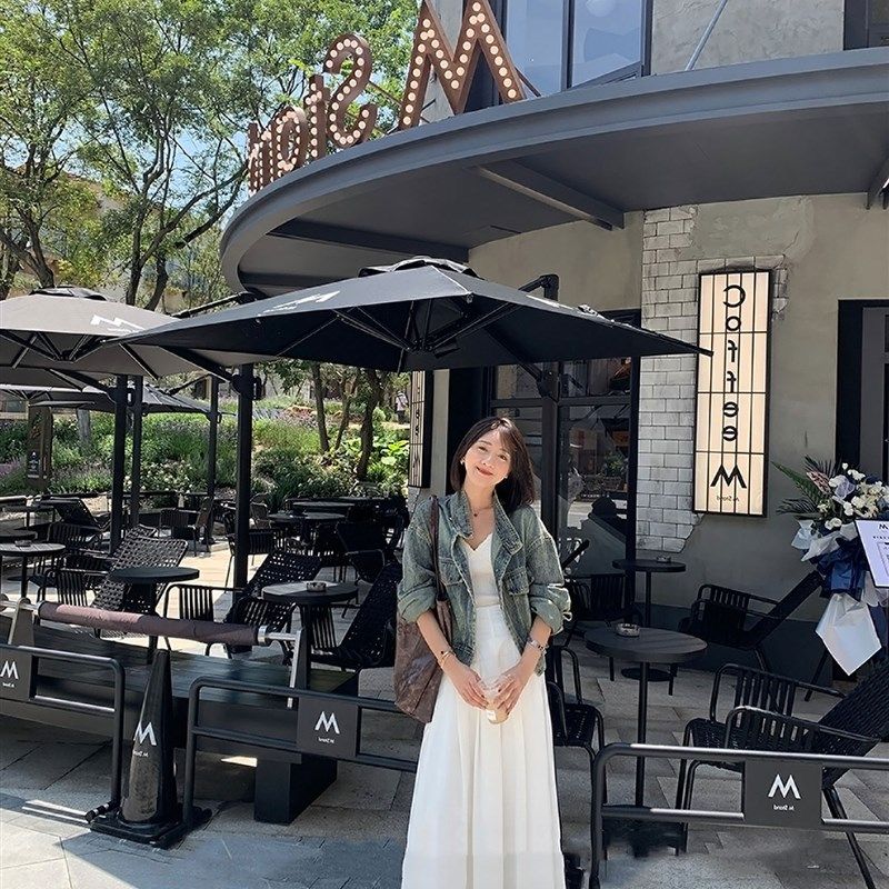 2024新款四季百搭的鱼骨白色半身长裙可系腰带修身梨形A字仙女裙,女装/女士精品,半身裙,淘宝优惠券,粉丝福利购,淘宝优惠卷