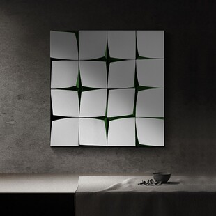 木雕简约实物画抽象轻奢沙发背景墙床头装置挂画酒店艺术壁画定制