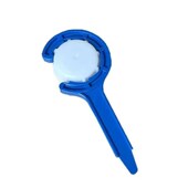 蓝色塑料盖固紧扳手松紧器油桶塑料罐开盖器扭盖扳手开盖扳手扭盖