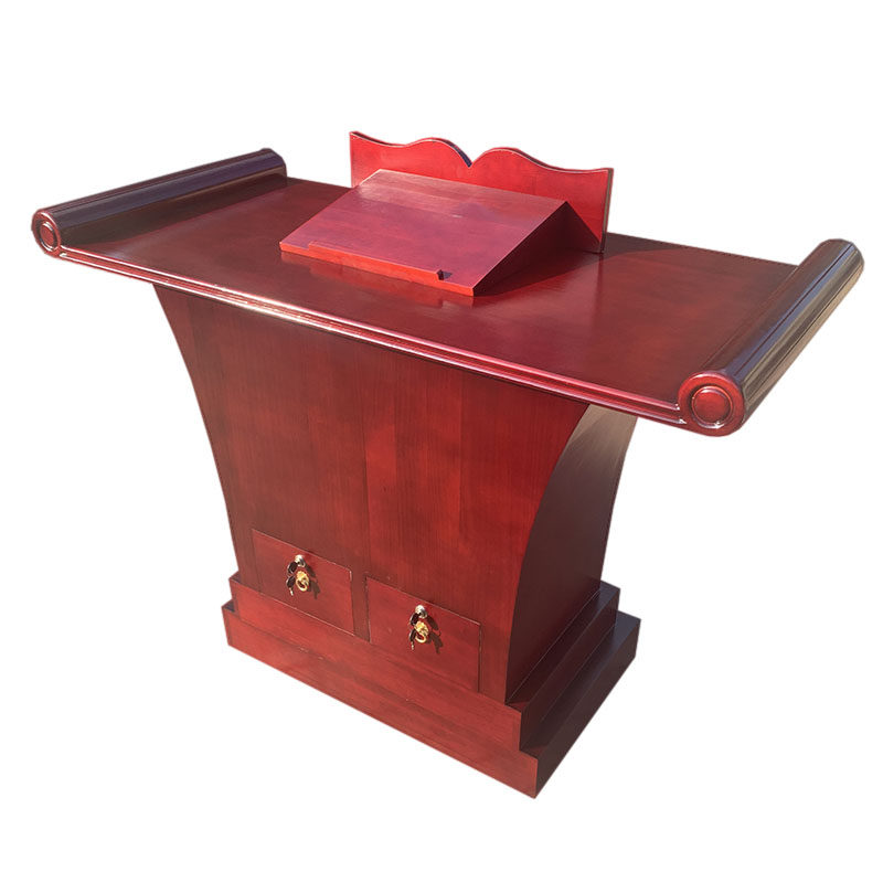 实木教堂讲台奉献箱一体两用教会讲桌圣台十字架投币口带锁演讲台,商业/办公家具,演讲台/演讲桌,淘宝优惠券,粉丝福利购,淘宝优惠卷