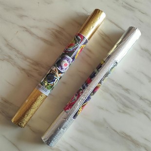 婚礼庆典锡纸金银色装饰手工定型玫瑰DIY鲜花店装饰造型包装铝箔