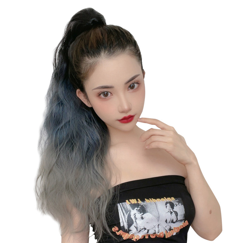 假发马尾女卷发大波浪染色抓夹时尚自然逼真绑带式超轻长发高马尾,美发护发/假发,马尾,淘宝优惠券,粉丝福利购,淘宝优惠卷