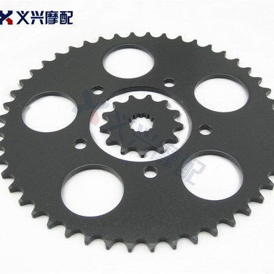 盗匪250 74A 大小链轮 大小齿轮 74A大小牙盘