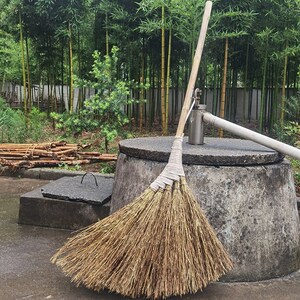 竹扫把大扫帚竹子马路扫庭院子笤帚工厂农村竹扫帚小扫把老式环