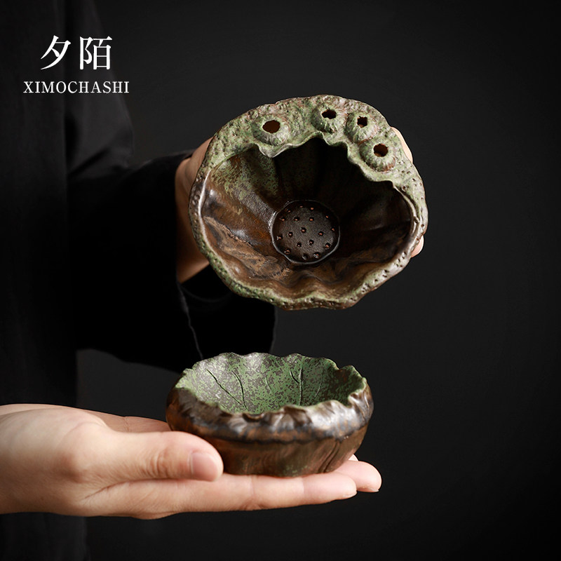 中式复古创意莲蓬茶漏茶滤茶叶过滤网茶水分离茶隔滤茶器茶道配件,餐饮具,茶滤,淘宝优惠券,粉丝福利购,淘宝优惠卷