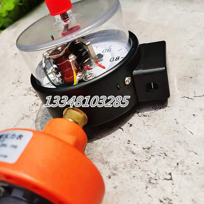 塑料YN60/100 电接点隔膜式压力表 电节点膜片1/1.6MPA耐震内丝式