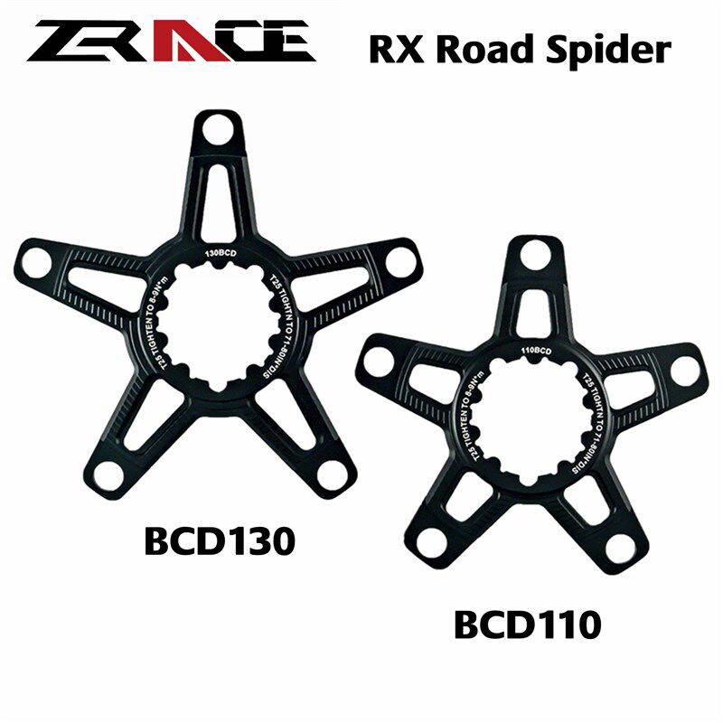 ZRACE盘爪盘托一体直装牙盘曲柄盘架sram 三钉gxp支架110/130BCD - 实物图