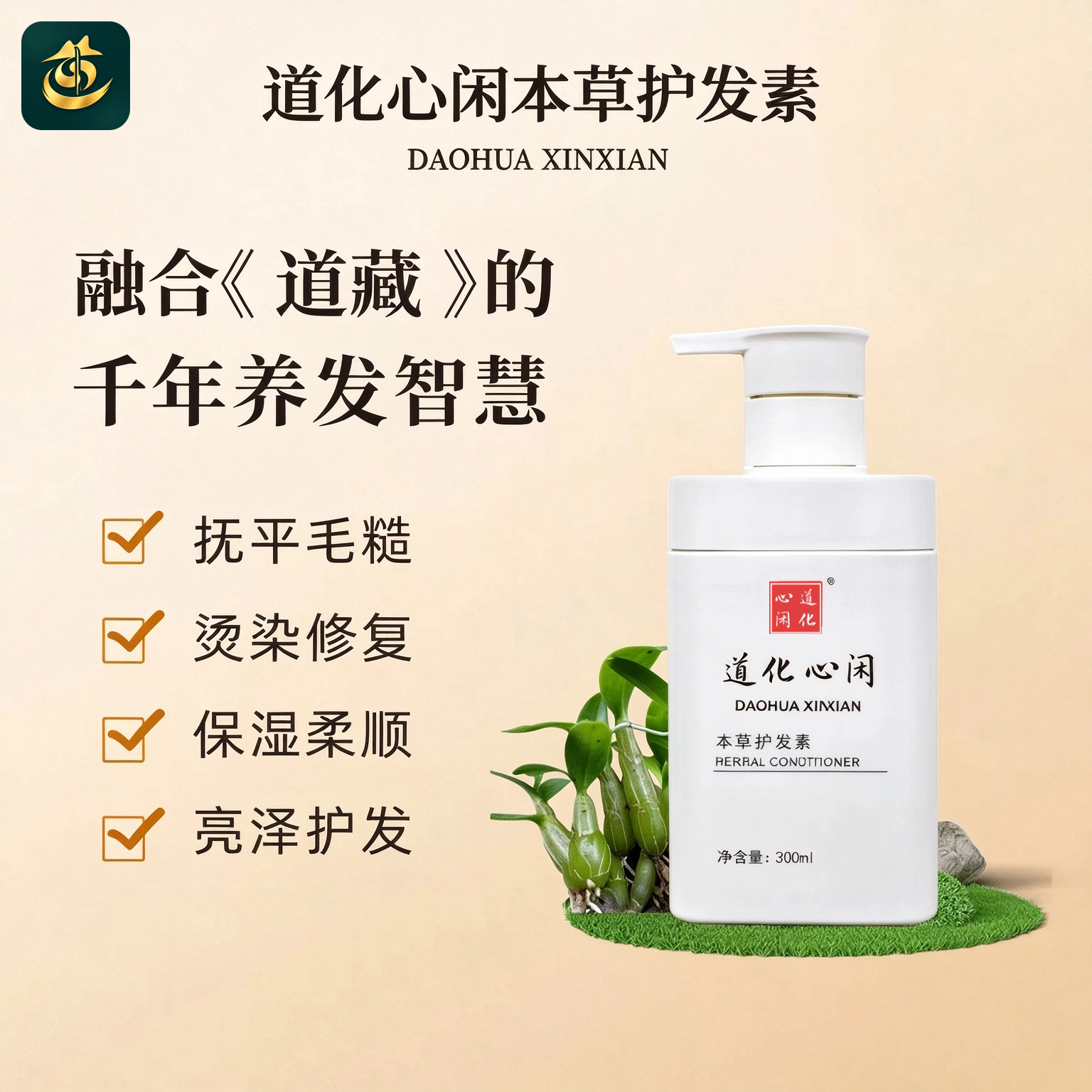 道化心闲本草护发素道藏中医古方