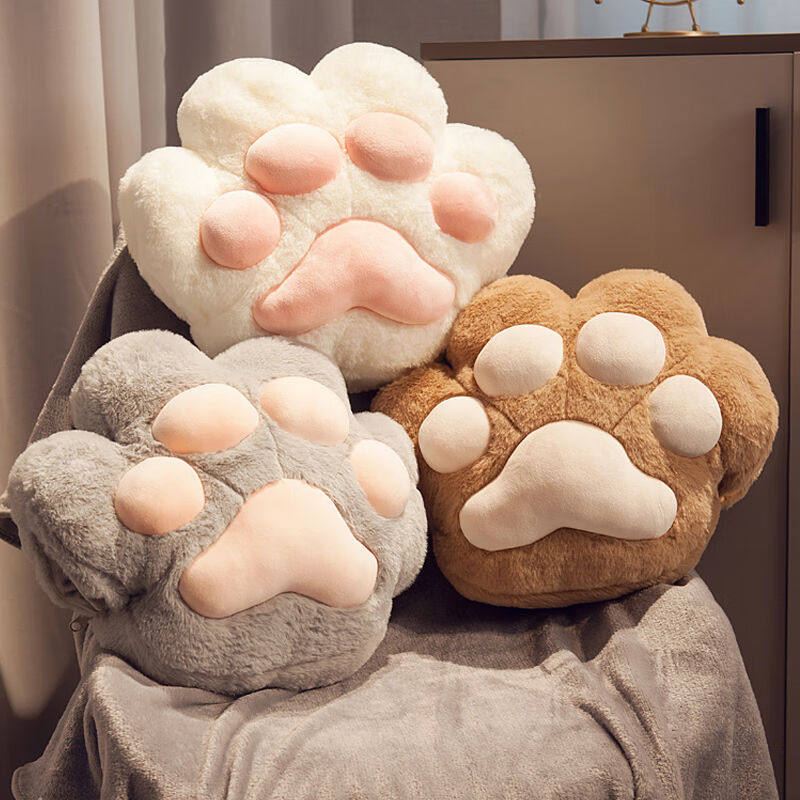 猫爪抱枕被子两用办公室午睡枕头空调毯子毛毯二合一午休靠枕冬季,居家布艺,抱枕被,淘宝优惠券,粉丝福利购,淘宝优惠卷