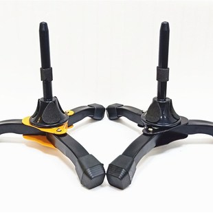 单簧管黑管支架 长笛双簧管三角架子乐器配件 加粗高音萨克斯座架