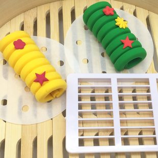 毛毛虫卡通馒头模具卷肠包卡通包子馒头模具果蔬馒头花样面食模具