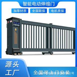 无轨分段平移门段滑门直线悬浮门铝合金单位工厂学校直线门