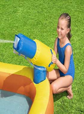 Bestway53377大型室外滑梯戏水游乐场 儿童水上乐园 娱乐喷水水池