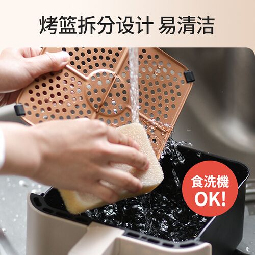 recolte丽克特空气炸锅家用小型烤箱一体机电炸锅多功能薯条机