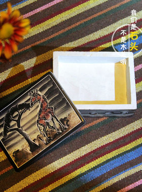 非洲皂石手工艺品装饰品办公室名片盒桌面收纳个性创意纯手工时尚