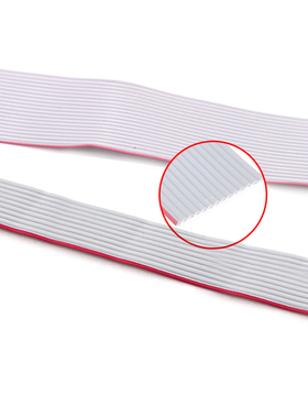 FC灰色排线 1.27显示屏JTAG线缆可压FC-2.54压线头6P 8 20 40 64P