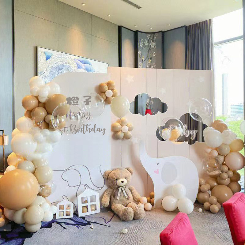 宝宝一周岁生日布置装饰kt板气球男女孩抓周背景墙百日宴百天场景,节庆用品/礼品,气球,淘宝优惠券,粉丝福利购,淘宝优惠卷