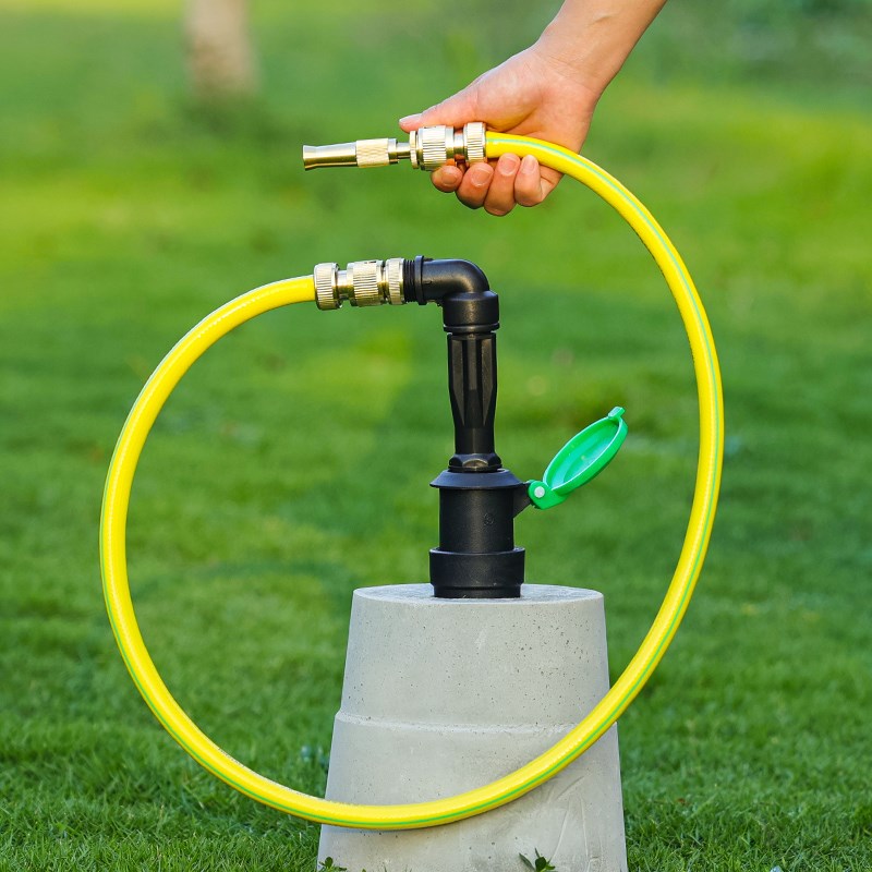 快速取水阀取水器6分1寸地插杆小区水枪浇水草坪取水杆水枪套装