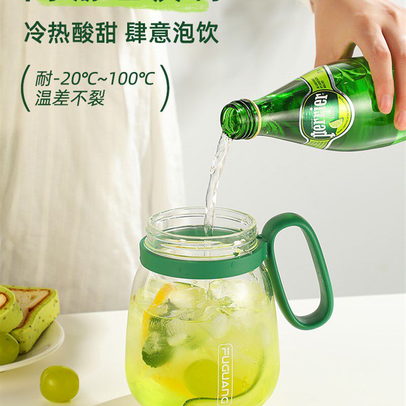 夏季茶水分离花茶杯塑料吸管杯女泡茶杯大容量养身泡茶吨吨花茶杯