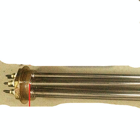 包邮电加热蒸汽发生器锅炉电热管 52mm铜头电热管 3/6/KW,220V