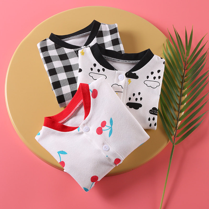 宝宝内衣秋衣单件上衣婴儿开衫保暖衣纯棉男童女童睡衣棉毛衫春夏,童装/婴儿装/亲子装,保暖上装,淘宝优惠券,粉丝福利购,淘宝优惠卷