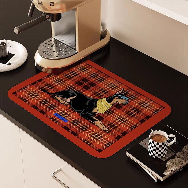 英伦风高级感皮革西餐垫防水耐脏餐桌隔热杯垫多功能保护垫PVC,居家布艺,餐垫,淘宝优惠券,粉丝福利购,淘宝优惠卷