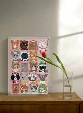 新款拼图框架裱框1000片500冬灯705075一千块亚克力相框挂墙