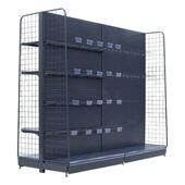 超市货架侧网围栏端头侧网防掉货档网围边护栏货架网格网防掉落