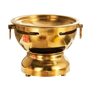 304不锈钢加厚酒精炉单人肥牛商用家用安格斯米村小火锅一人一锅