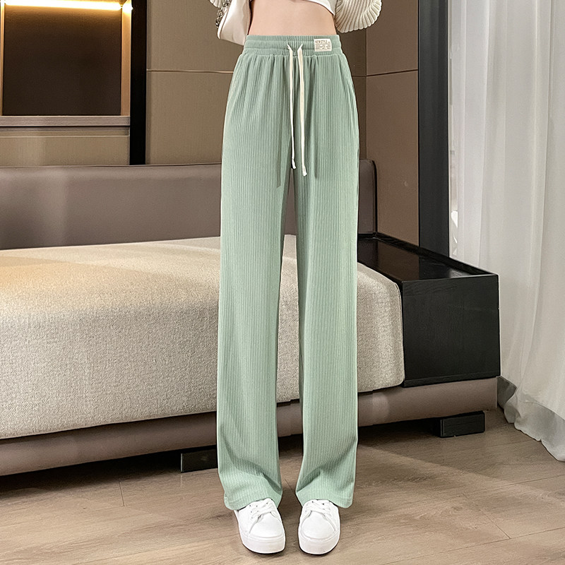 12少女春夏阔腿裤13初中高中学生岁女孩15宽松16薄款直筒休闲裤子