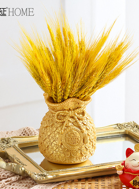大麦大卖好寓意麦穗干花摆件小麦稻穗店铺开业礼品家居客厅装饰品