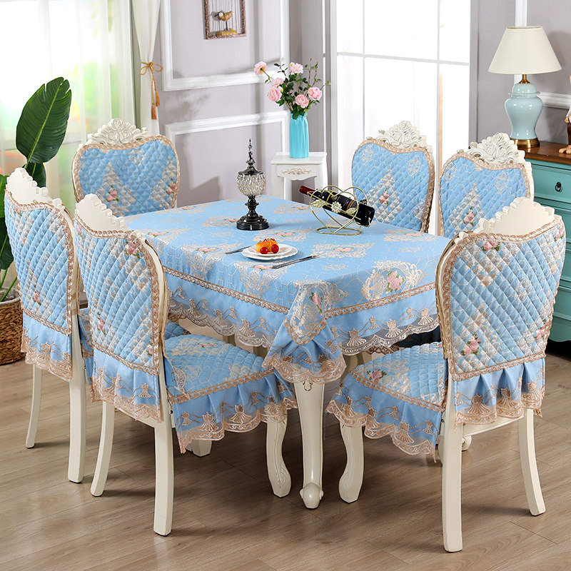 桌布长方形家用圆桌台布欧式餐桌椅套茶几布艺椅子套罩餐椅垫套装,居家布艺,桌布,淘宝优惠券,粉丝福利购,淘宝优惠卷