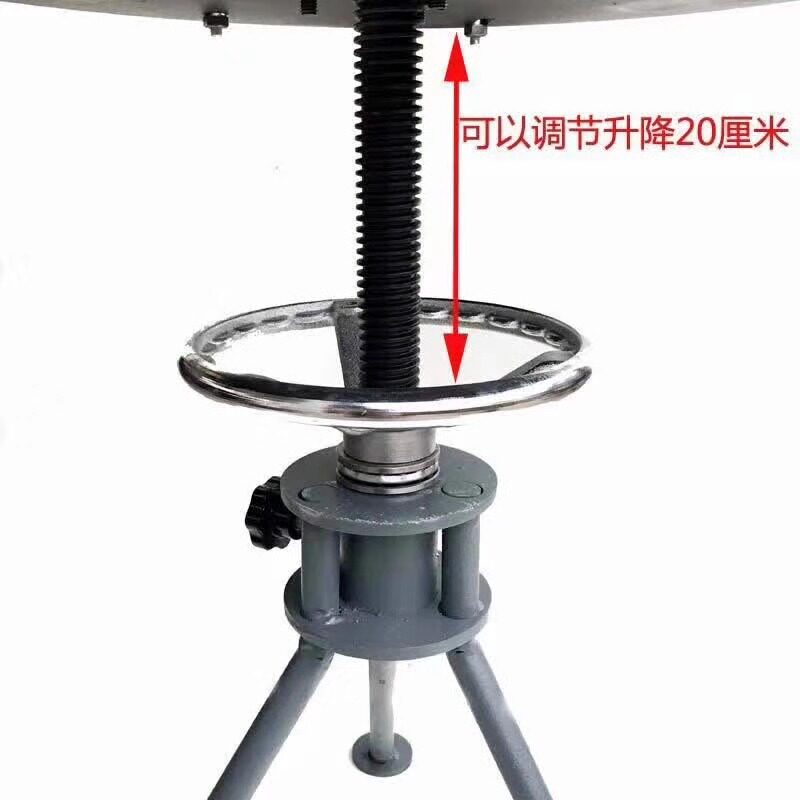 新款大型盆景转盘工作台可旋转转台全钢材质承重200公斤加厚耐磨