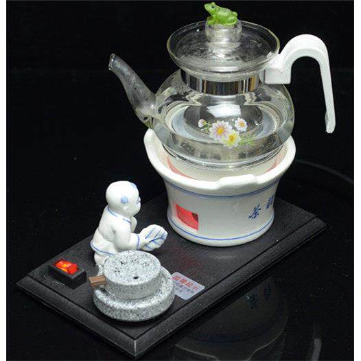 陶然电茶炉童趣功夫煮茶器紫砂玻璃陶瓷养生壶电子热烧水壶茶炉