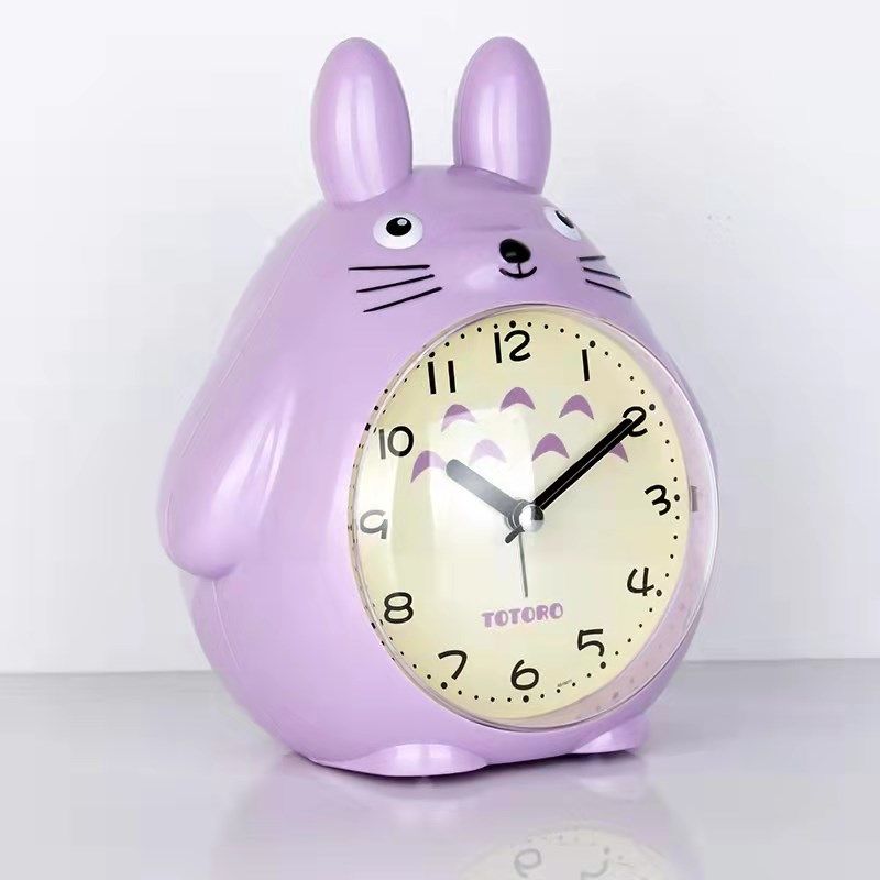 龙猫闹钟小学生儿童床头闹铃卡通可爱个性响铃静音发光响钟桌面钟,家居饰品,台钟/闹钟,淘宝优惠券,粉丝福利购,淘宝优惠卷