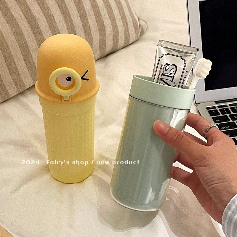 可爱萌趣旅行洗漱杯牙具便携式收纳套装高颜值三合一旅游漱口杯子,家庭/个人清洁工具,洗漱杯,淘宝优惠券,粉丝福利购,淘宝优惠卷