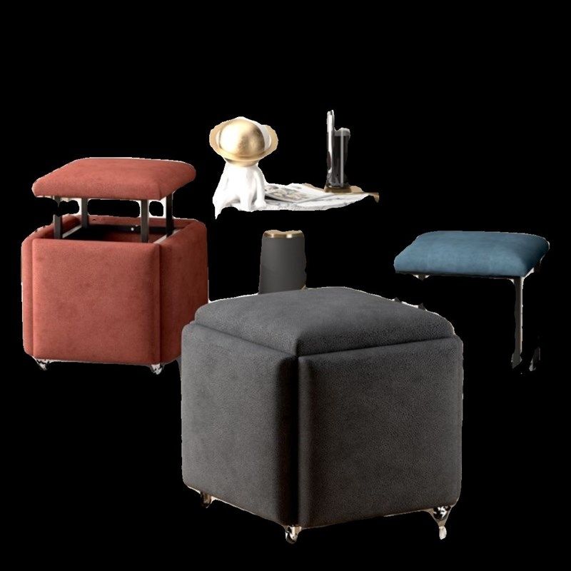 多功能组合收纳凳简约五合一魔方凳小凳子家用客厅沙发网红凳五凳,住宅家具,组合凳,淘宝优惠券,粉丝福利购,淘宝优惠卷