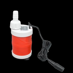 直流12V无刷水泵潜水泵鱼缸抽水换水泵宿舍便携洗澡水泵浇花冲洗