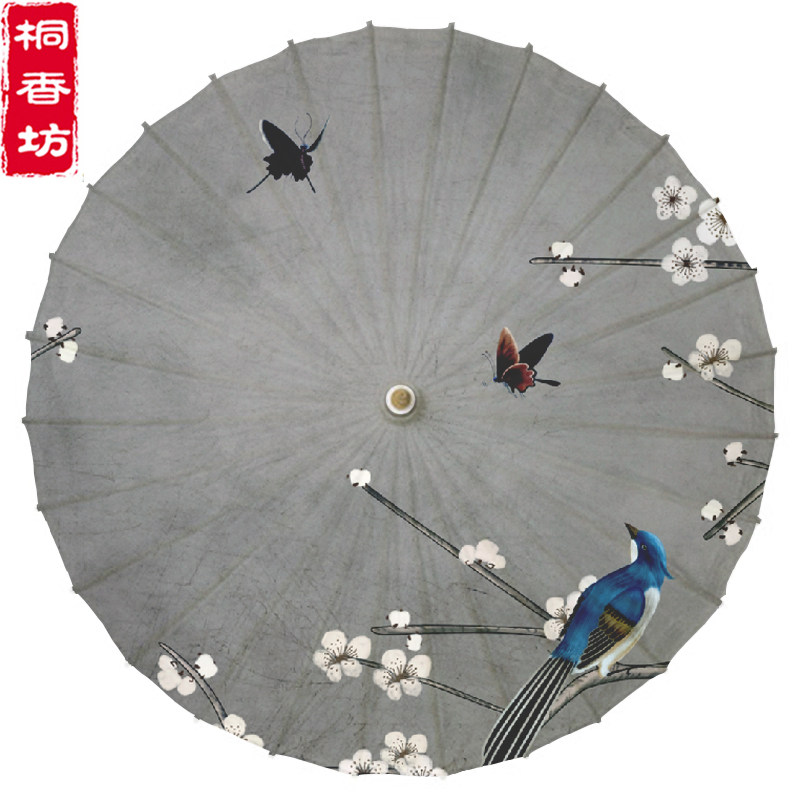 汉服油纸伞手工传统防雨防晒实用舞蹈表演古装影视拍照道具桐油伞