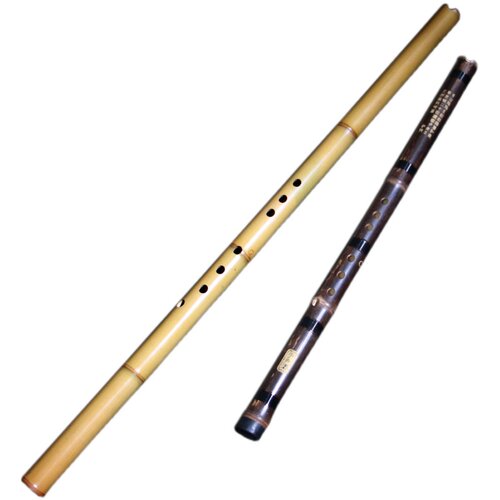 易吹响一节紫竹短箫 专业洞箫初学古朴竹萧C调短萧50cm 金竹G调箫
