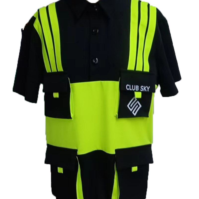 新品定制酒吧ktv服务员工作服秋冬款 夜场清吧传送员男女工装套装
