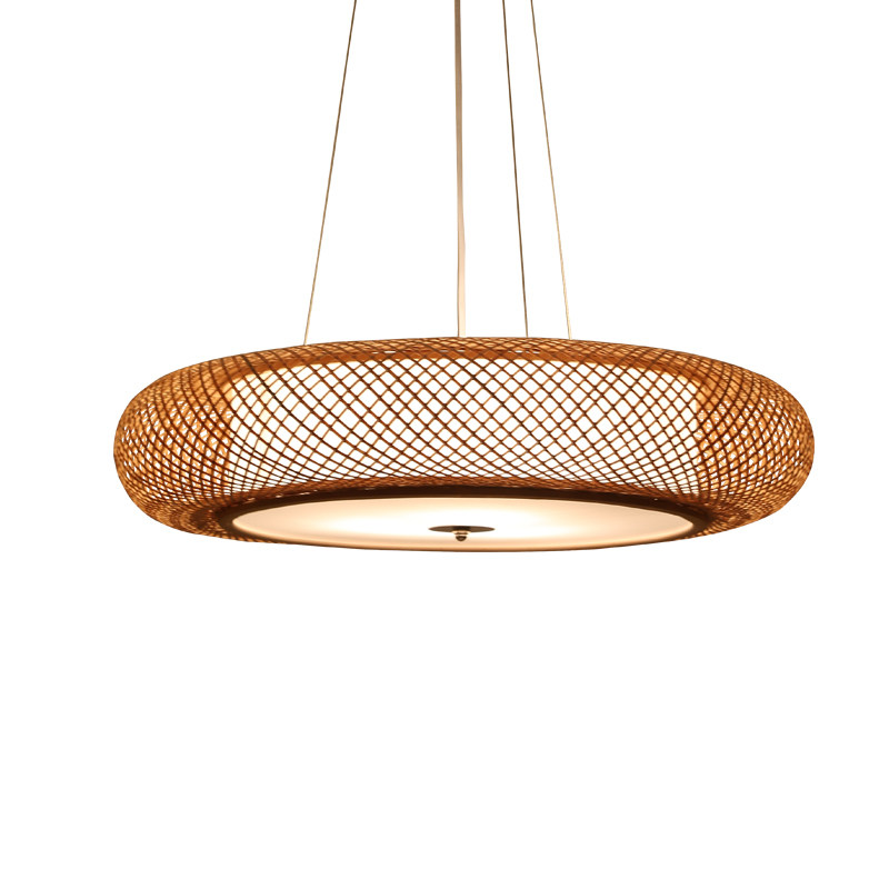 手工竹编灯笼灯罩竹子灯具创意灯客厅餐厅灯榻榻米日式吊灯民宿灯,家装灯饰光源,客厅吊灯,淘宝优惠券,粉丝福利购,淘宝优惠卷