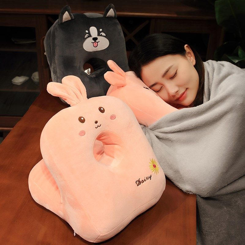 小学生趴在桌上睡觉午睡枕头抱枕办公室儿童趴睡枕午休神器夏趴枕,居家布艺,午睡枕,淘宝优惠券,粉丝福利购,淘宝优惠卷